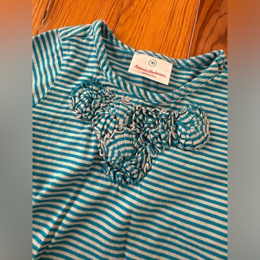 Hanna Andersson Striped Tshirt - Picture 2 of 4